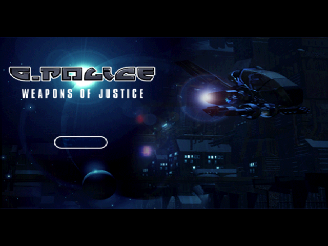 G-Police : Weapons of Justice — Title screen