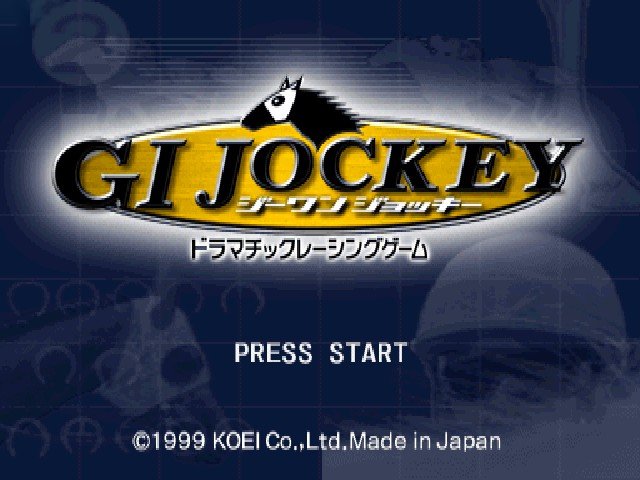 GI Jockey — Title screen