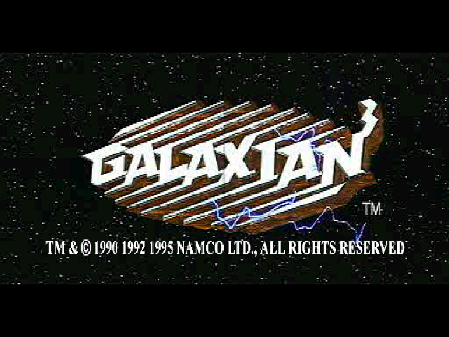 Galaxian 3 — Title screen