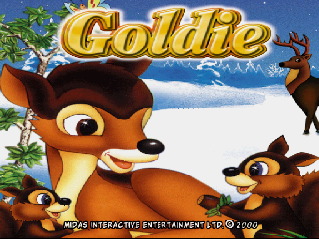 Goldie — Title screen