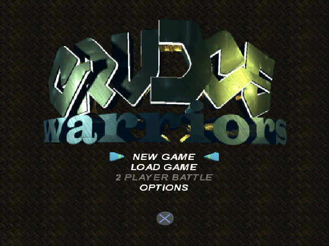 Grudge Warriors — Title screen