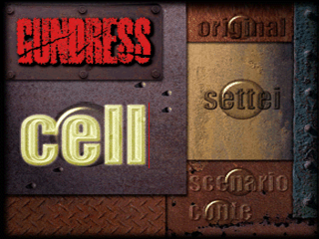 Gundress — Title screen