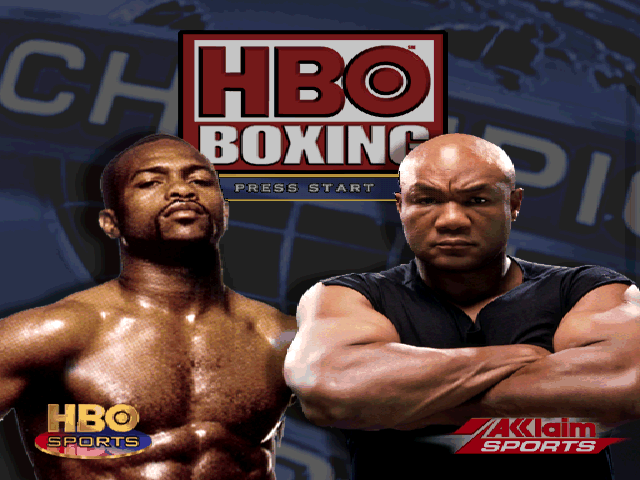 HBO Boxing — Title screen