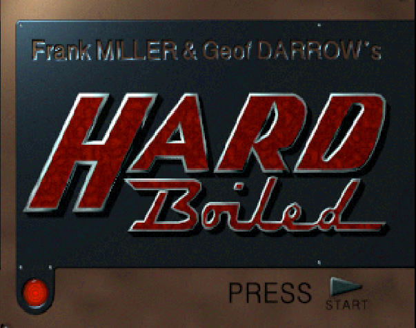 Hard Boiled : Neuro Tower o Hakai Seyo — Title screen