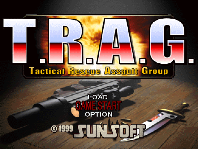 Hard Edge — Title screen