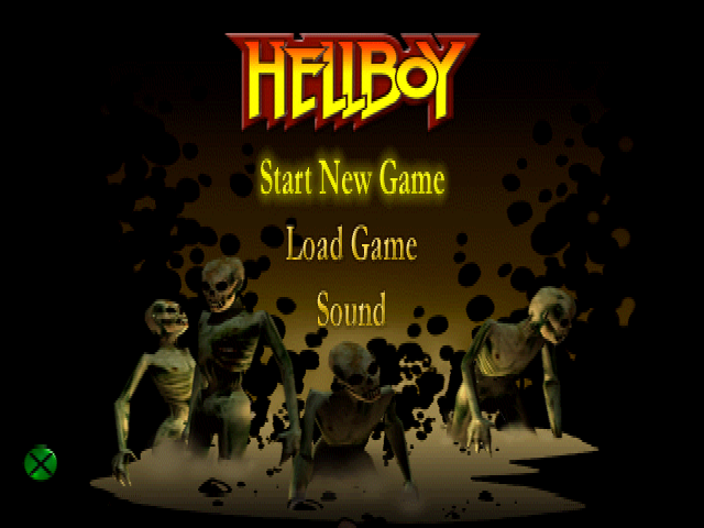 Hellboy : Asylum Seeker — Title screen