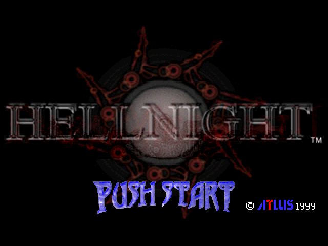 Hellnight — Title screen