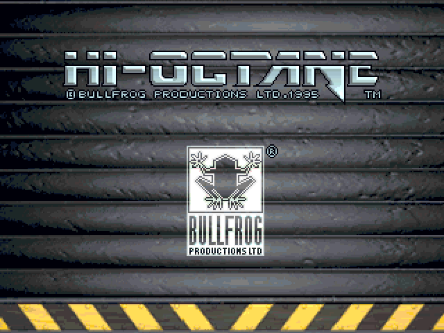 Hi-Octane — Title screen