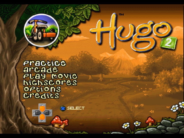 Hugo 2 — Title screen