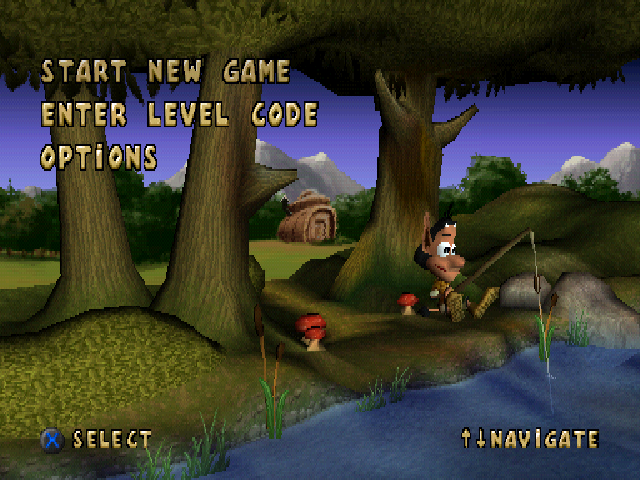 Hugo : The Quest for the Sunstones — Title screen