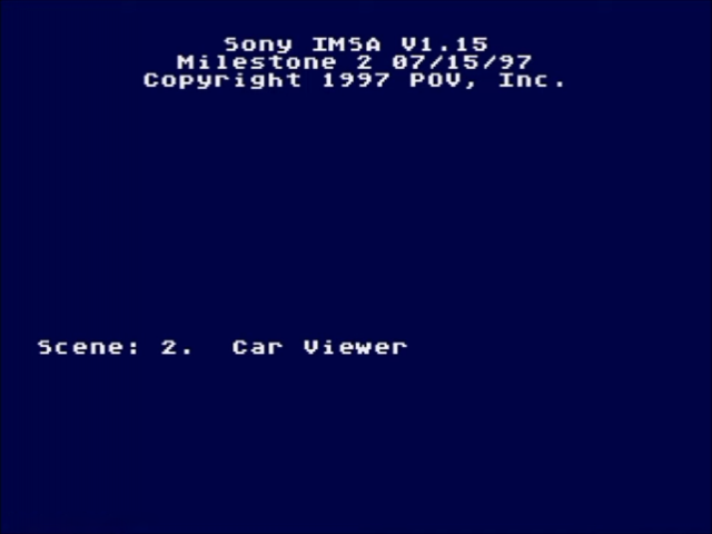 IMSA Milestone 2 — Title screen