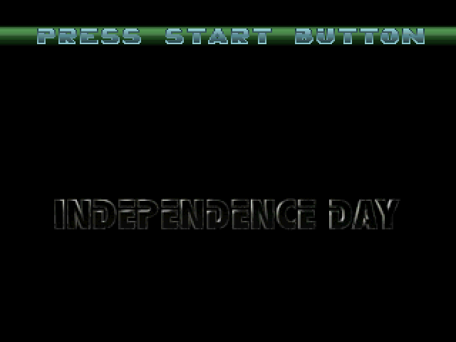 Independence Day — Title screen