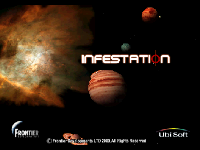 Infestation — Title screen