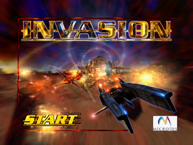 Invasion — Title screen