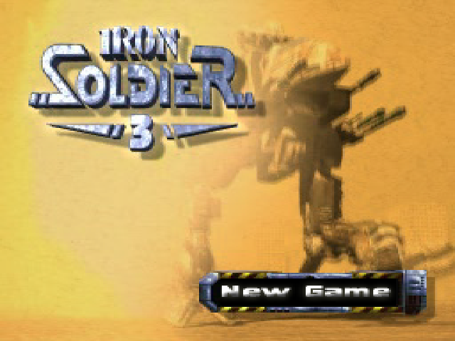 Iron Soldier 3 — Title screen