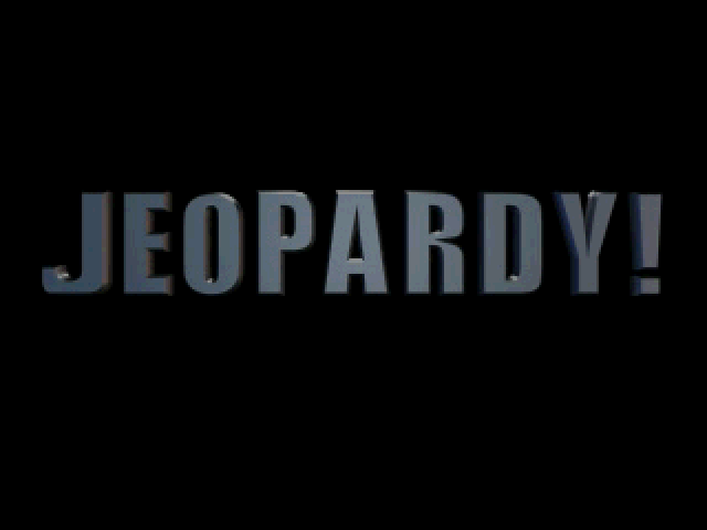 Jeopardy! 2nd Edition — Title screen