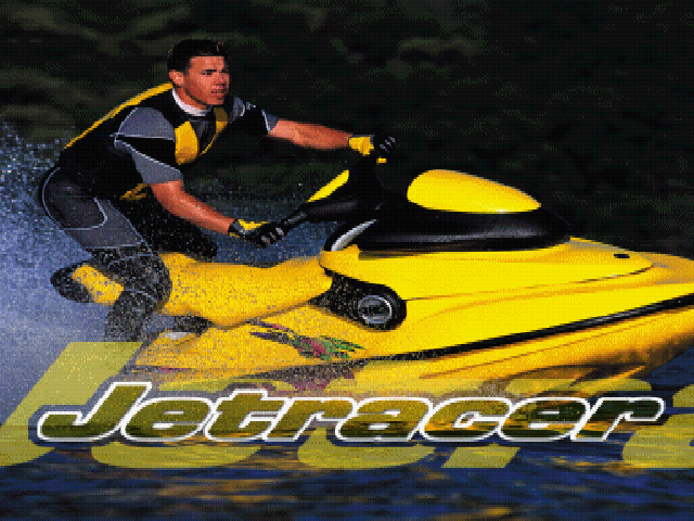 Jetracer — Title screen