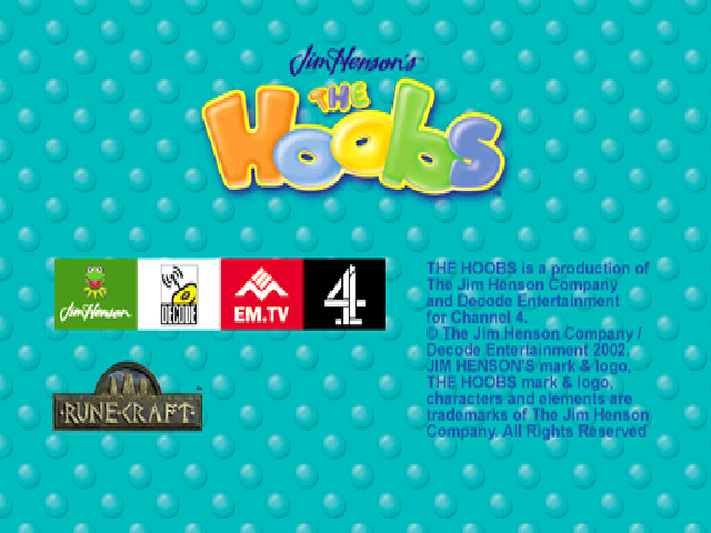 Jim Henson's The Hoobs — Title screen