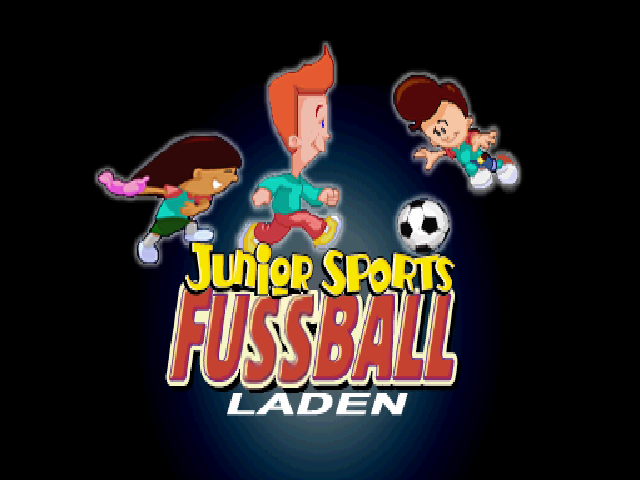 Junior Sports Football — Title screen