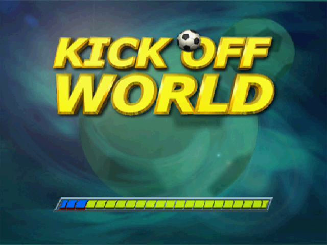 Kick Off World — Title screen