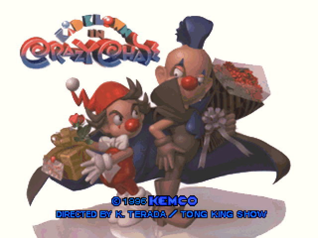 Kid Clown no Crazy Chase 2 : Love Love Honey Soudatsusen — Title screen