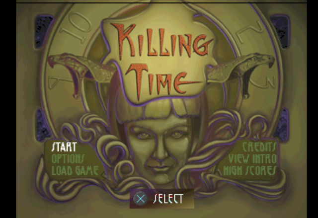 Killing Time — Title screen