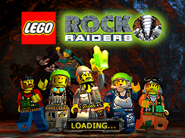 LEGO Rock Raiders — Title screen