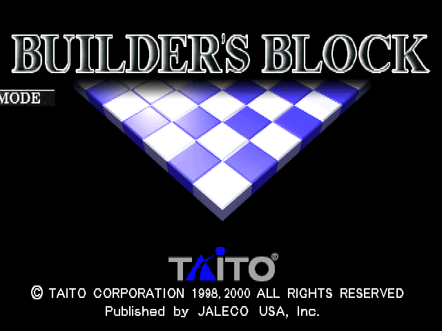 Land Maker — Title screen