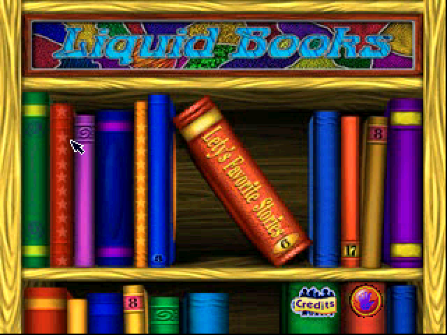 Lightspan : Liquid Books 1 - Lety's Favorite Stories — Title screen