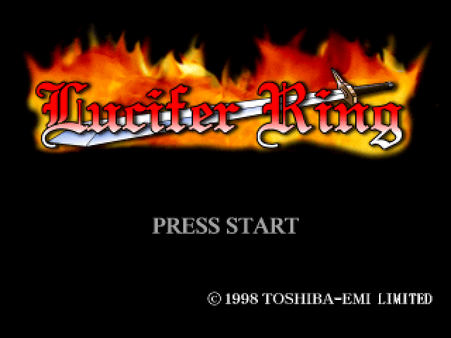 Lucifer Ring — Title screen