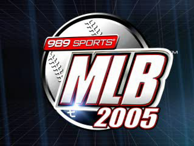 MLB 2005 — Title screen