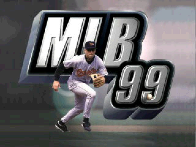 MLB 99 — Title screen