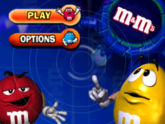 M&M's : Shell Shocked — Title screen