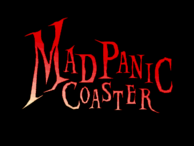 Mad Panic Coaster — Title screen