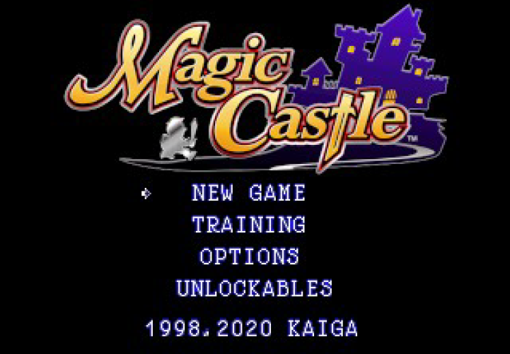 Magic Castle — Title screen