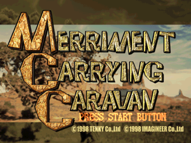 Merriment Carrying Caravan — Title screen
