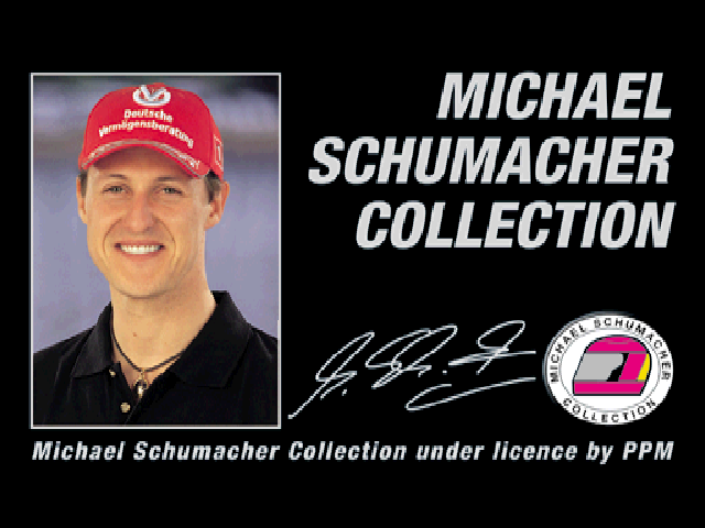 Michael Schumacher Racing World Kart 2002 — Title screen