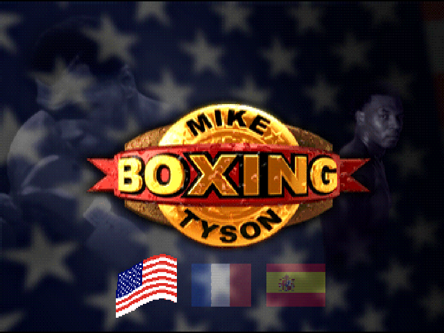 Mike Tyson Boxing — Title screen