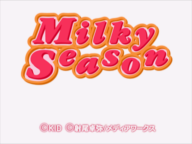 Milky Season — Title screen