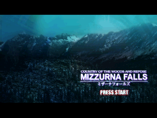 Mizzurna Falls — Title screen