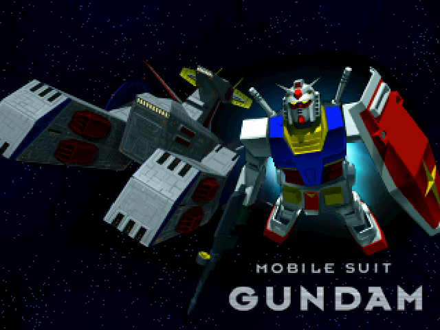 Mobile Suit Gundam — Title screen