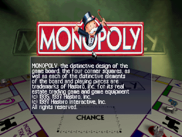 Monopoly — Title screen