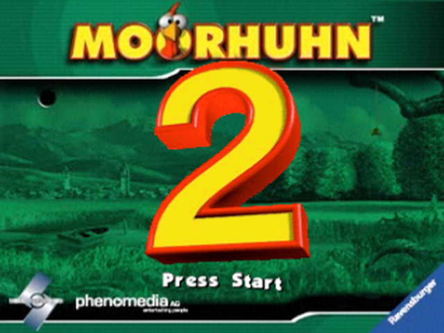 Moorhuhn 2 : Die Jagd geht weiter — Title screen