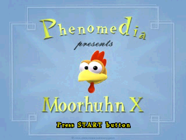 Moorhuhn X — Title screen