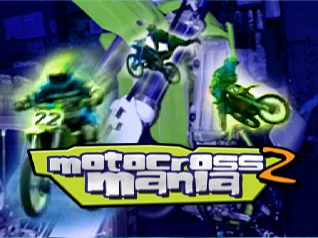 Motocross Mania 2 — Title screen