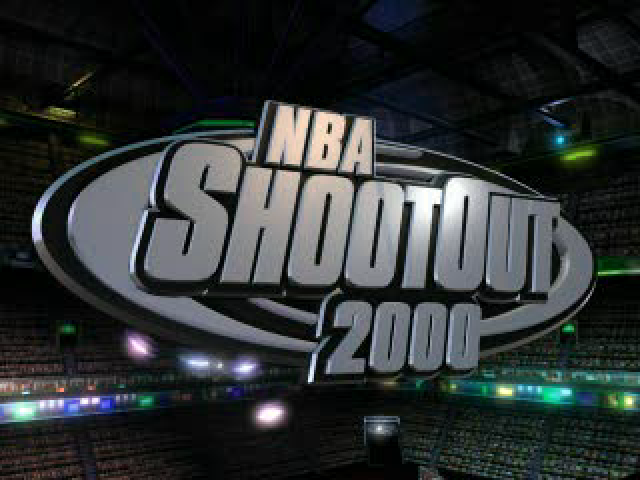 NBA ShootOut 2000 — Title screen