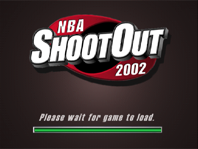NBA ShootOut 2002 — Title screen