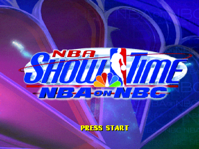 NBA Showtime : NBA on NBC — Title screen