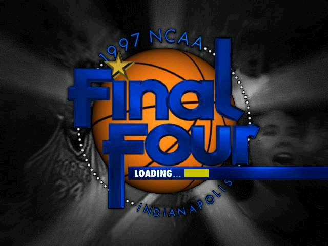 NCAA Basketball Final Four 97 — Title screen