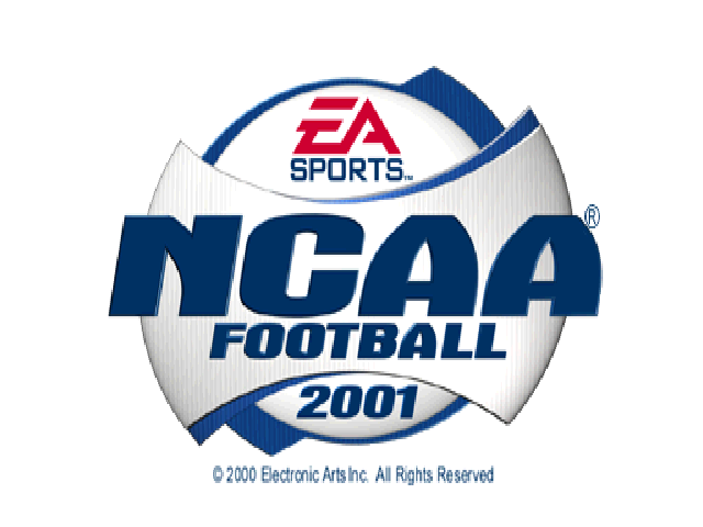 NCAA Football 2001 — Title screen